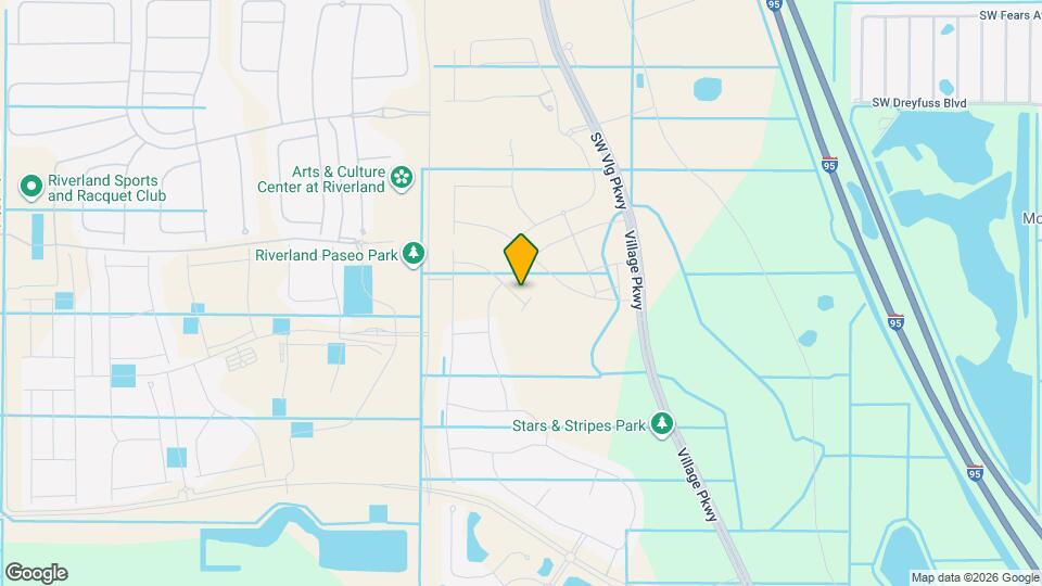 10585 SW Morning Glory Dr Map and Location Details