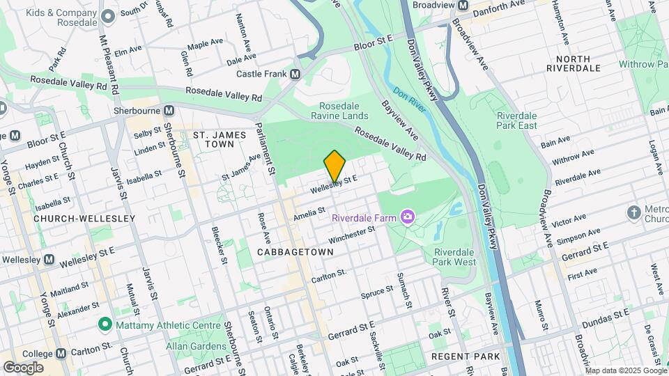 373 Wellesley St E Map and Location Details