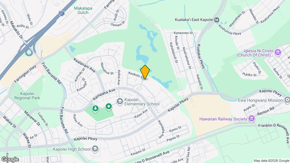 91-1011-1011 Ipolani St Map and Location Details