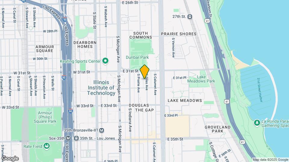 3136 S Giles Ave Mapa y Detalles de la Ubicación