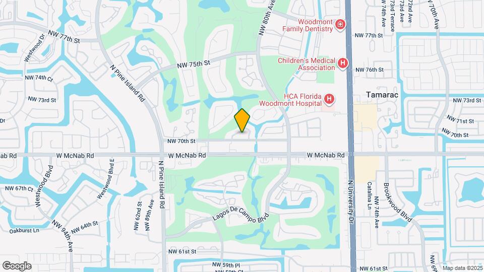 8265 NW 70th St Map and Location Details