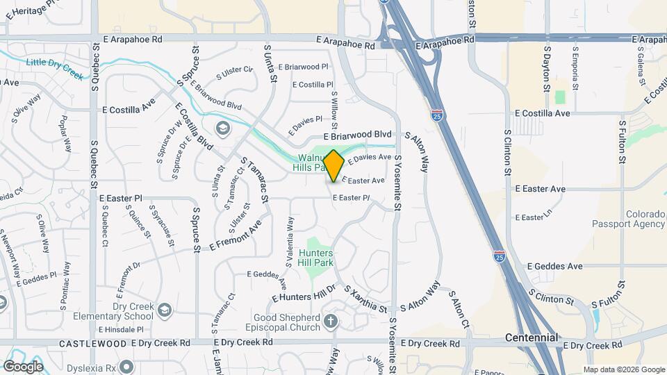 7074 S Willow St Map and Location Details