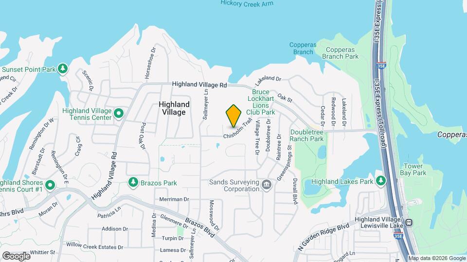 204 Chisholm Trail Map and Location Details