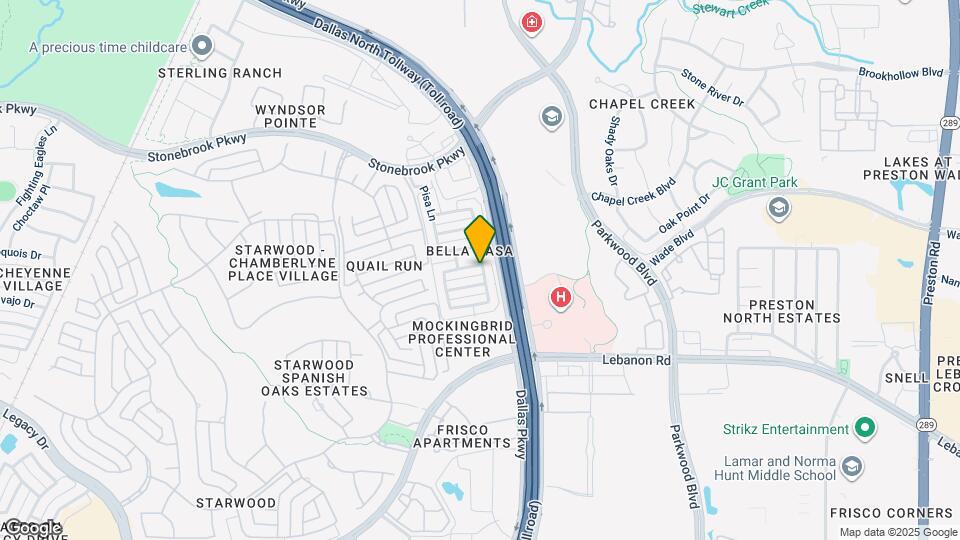 6895 Pistoia Dr Map and Location Details