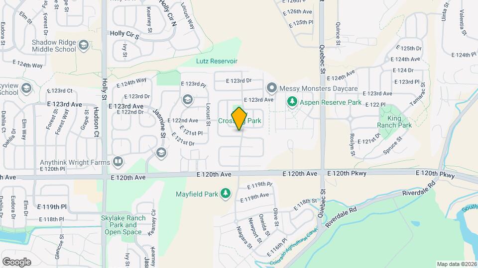 12155 Monaco Dr Map and Location Details