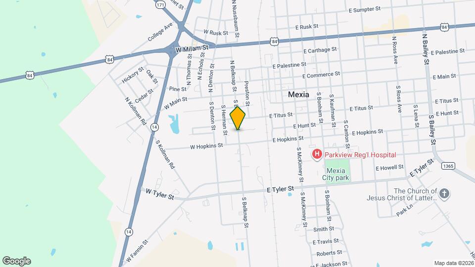 404 S Belknap St Map and Location Details