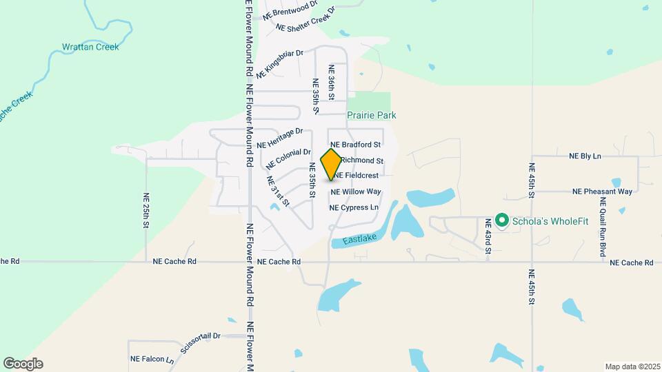 3604 NE Willow Way Map and Location Details