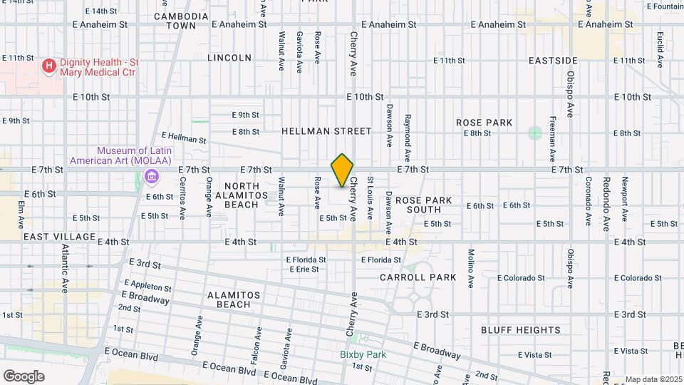 1918 E 6th St Mapa y Detalles de la Ubicación