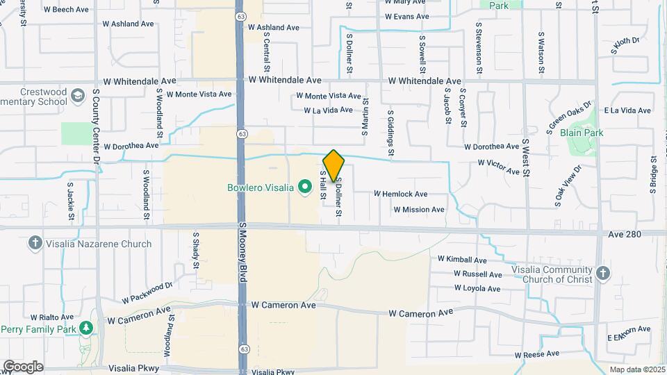3343 S Dollner St Mapa y Detalles de la Ubicación