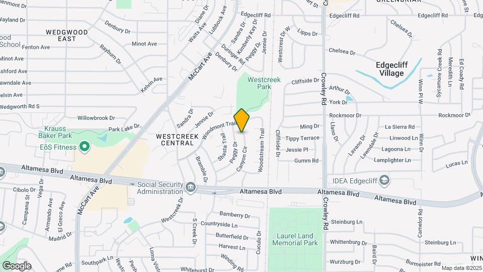 6270 Canyon Cir Map and Location Details