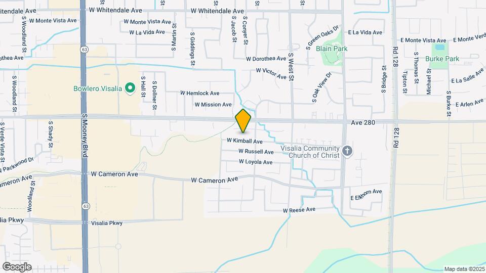 844 W Kimball Ave Map and Location Details