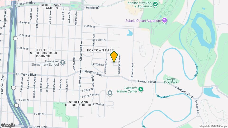 6941 Spruce Ave Map and Location Details