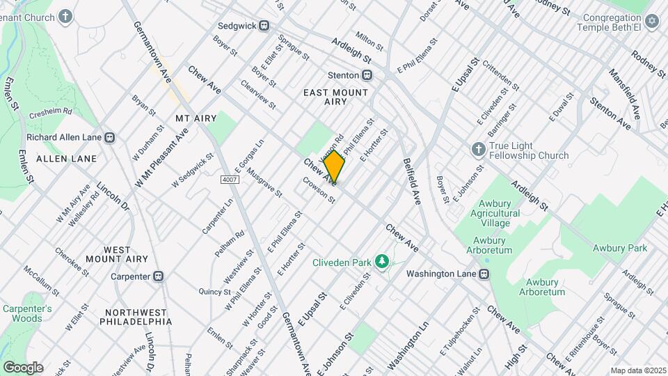 6670 Chew Ave Map and Location Details