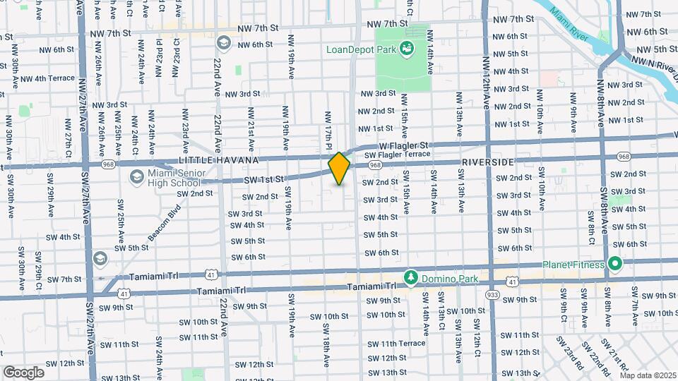 160 SW 17th Ct Mapa y Detalles de la Ubicación