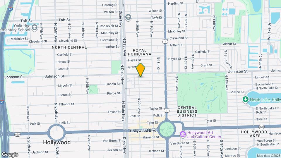 1955 Lincoln St Mapa y Detalles de la Ubicación