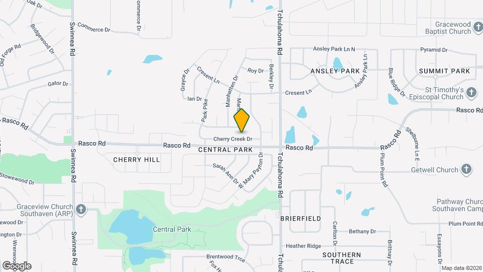 1812 Cherry Creek Dr Map and Location Details