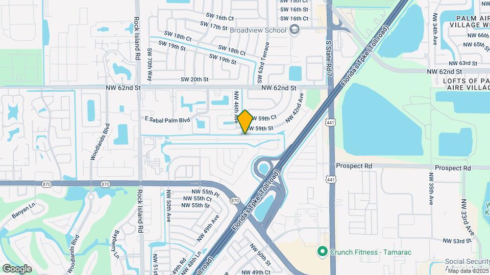 4729 NW 59th St Map and Location Details