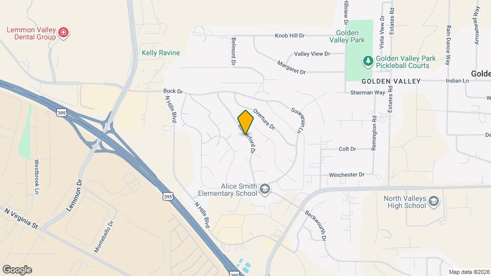 7255 Rutherford Dr Map and Location Details