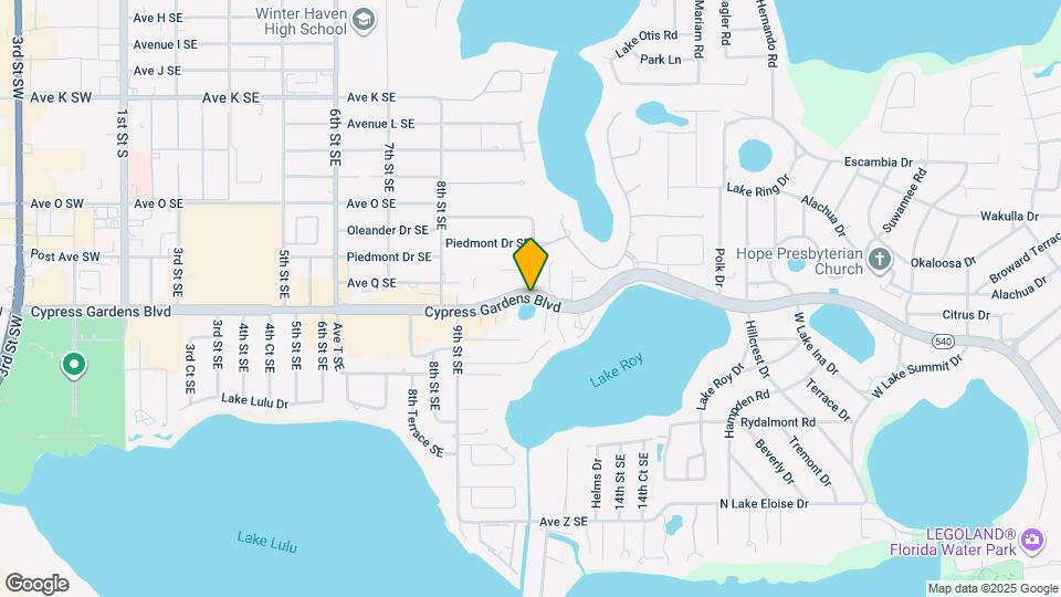 1103 Cypress Gardens Blvd, Unit 11 Map and Location Details