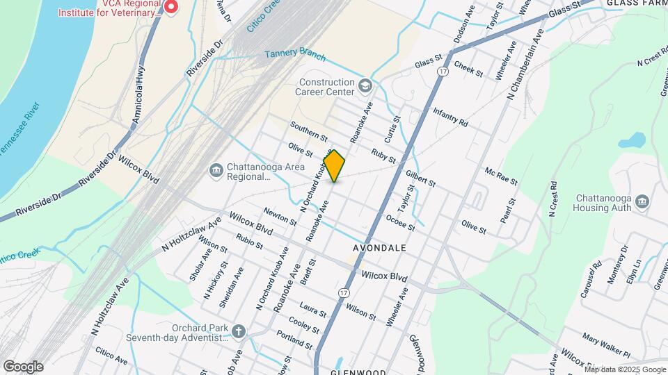 2011-2013 Ocoee St Map and Location Details
