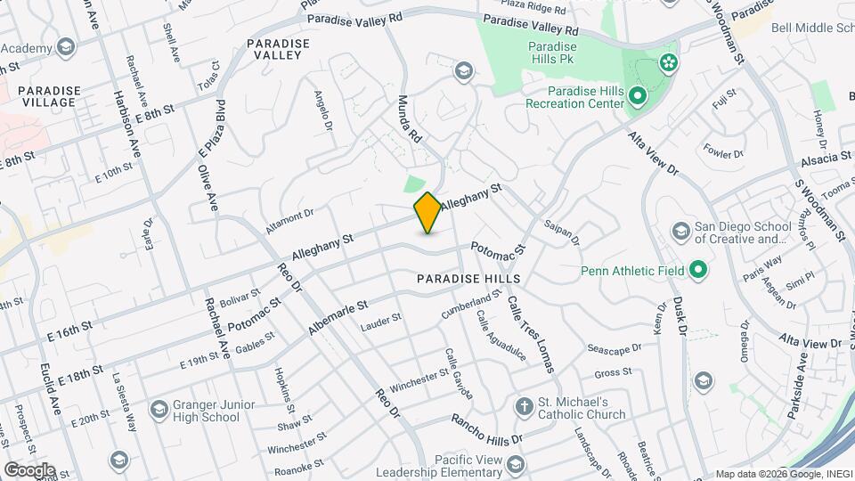 6119 Roberts Dr Map and Location Details