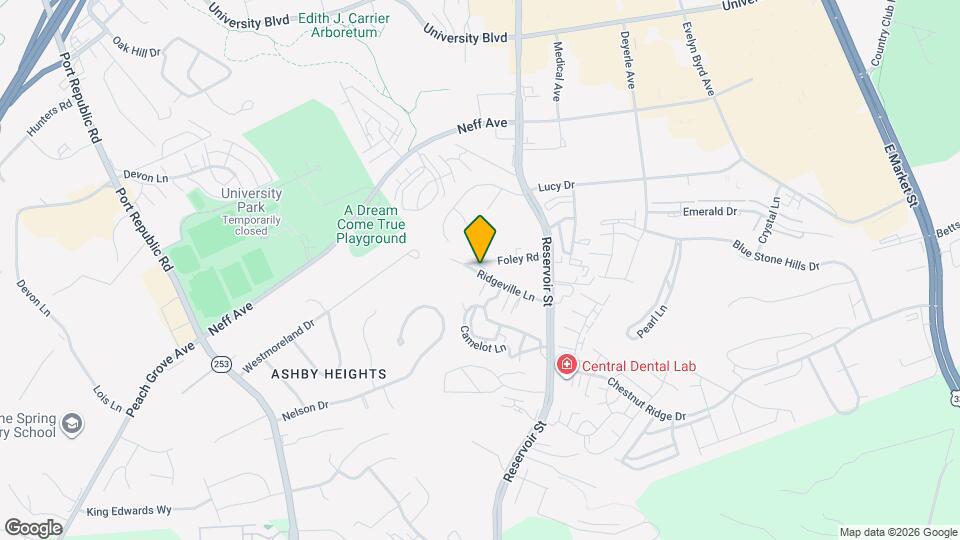 756 Angle Dr Map and Location Details