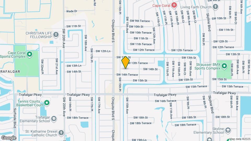 1506 SW 14th St Map and Location Details