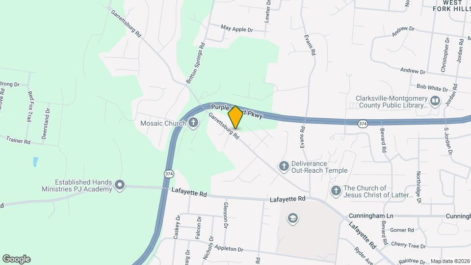 919 Garrettsburg Rd Map and Location Details