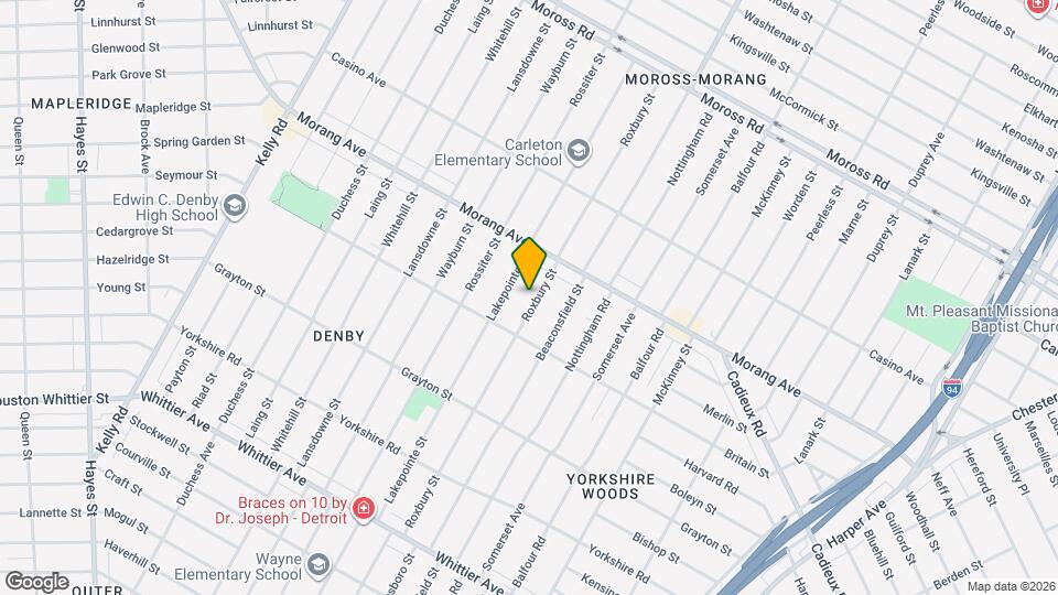 11375 Roxbury St Map and Location Details