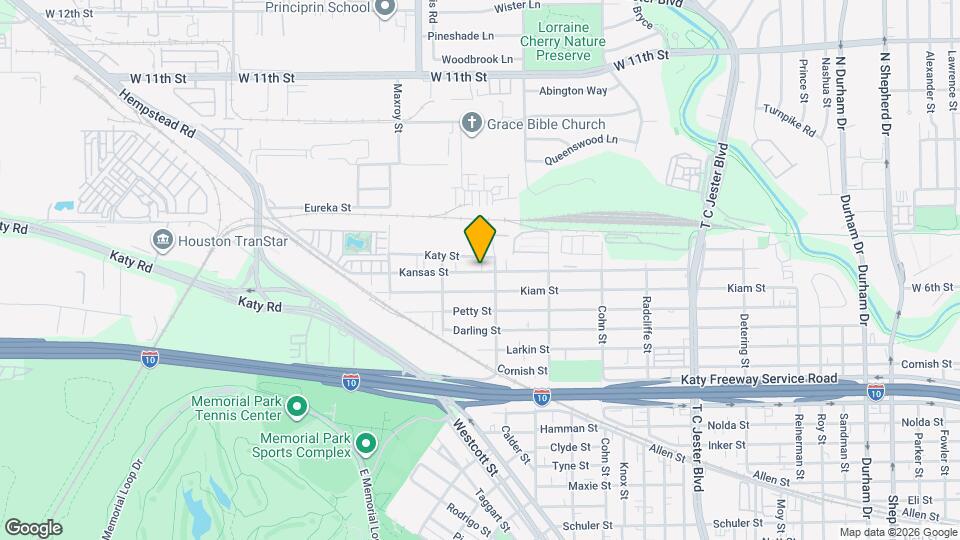 5806 Kansas St Map and Location Details