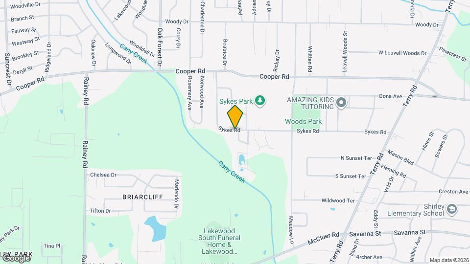 103 Sykes Park Cir Map and Location Details