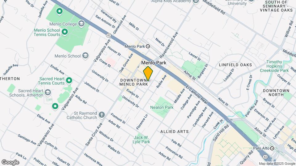 734 Live Oak Ave Mapa y Detalles de la Ubicación