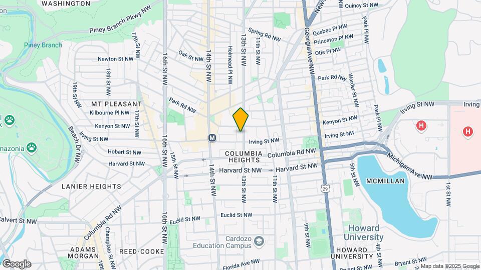 3114 13th St NW Mapa y Detalles de la Ubicación