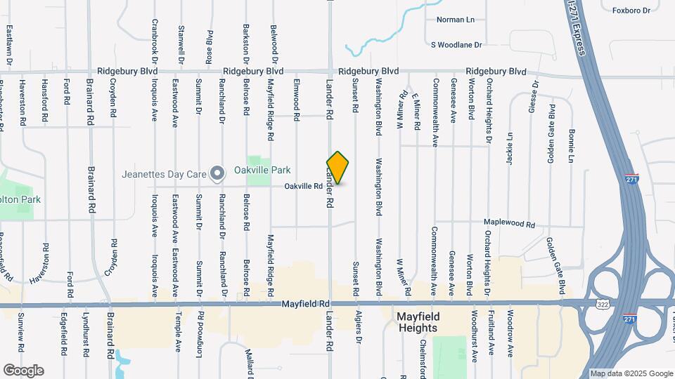 1293 Lander Rd Map and Location Details