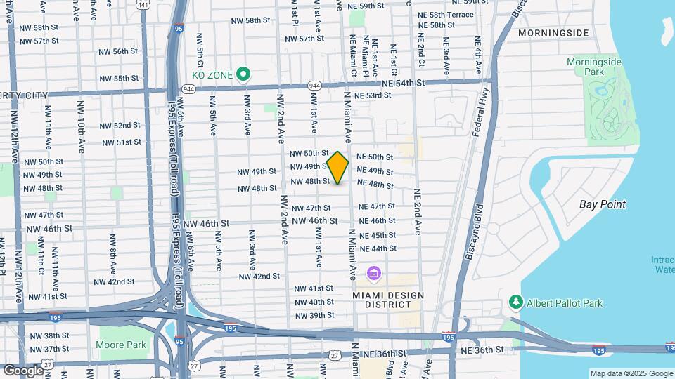 37 NW 47th Terrace Map and Location Details