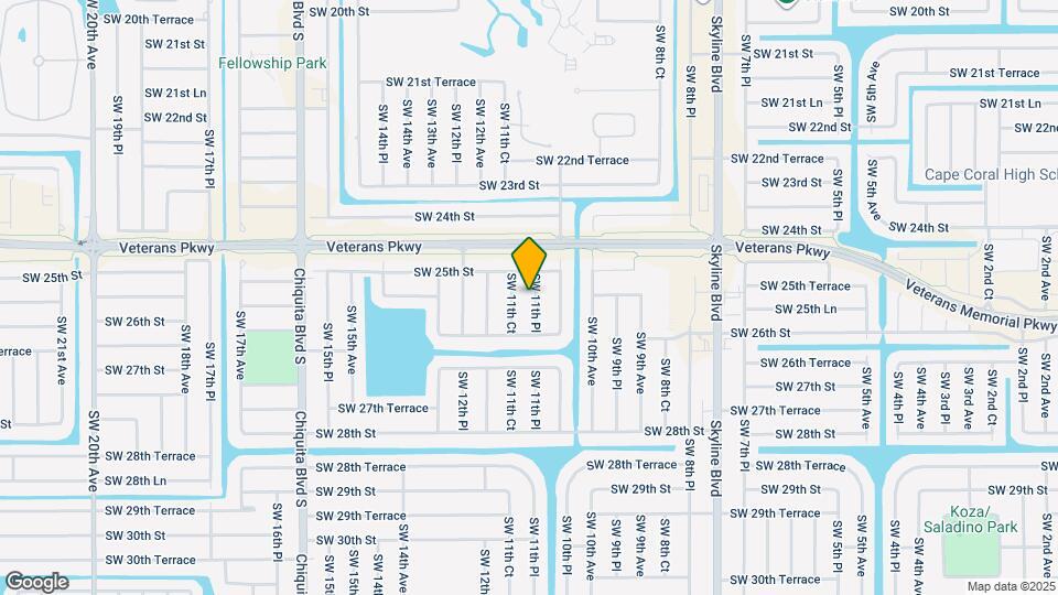 2520 SW 11th Pl Map and Location Details