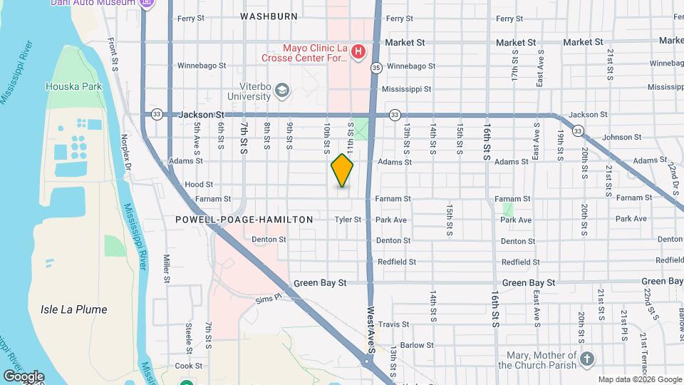 1017 Farnam St Map and Location Details