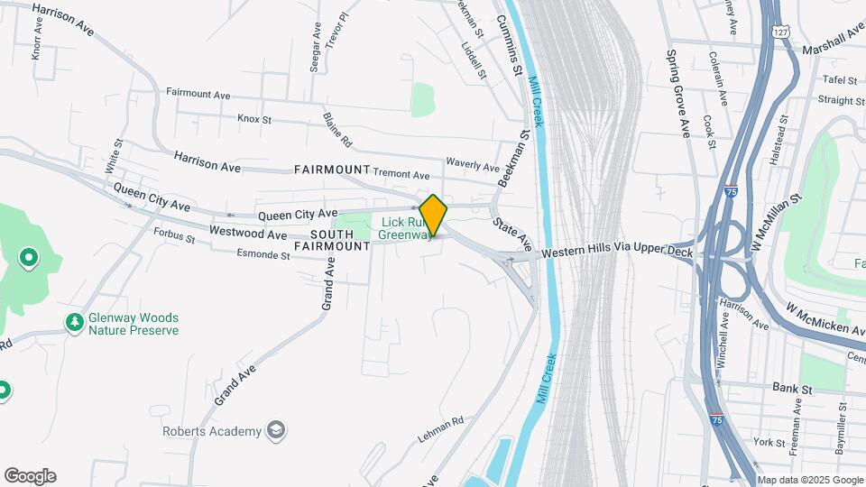 1617 Westwood Ave Map and Location Details