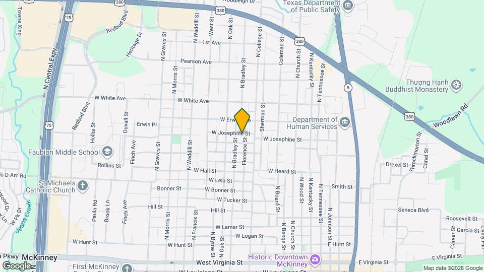 1207 Florence St Map and Location Details