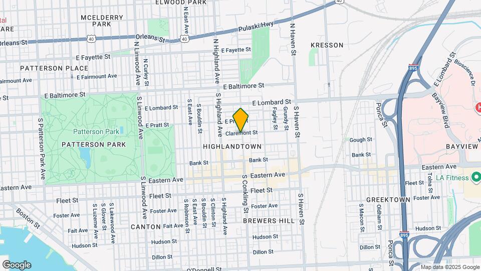 3531 Claremont St Map and Location Details