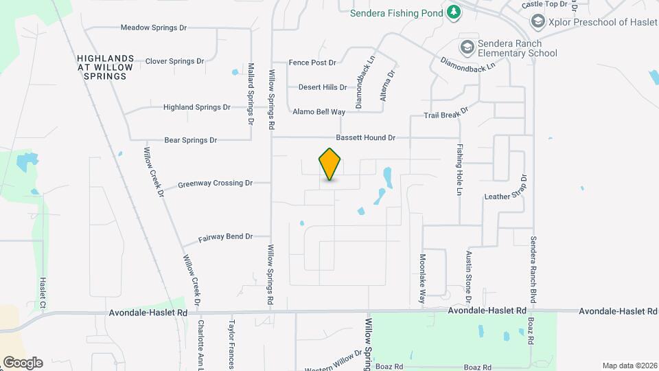 1640 Hossler Trl Map and Location Details