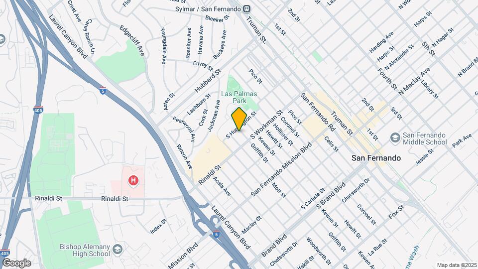 1426 Griffith St Mapa y Detalles de la Ubicación