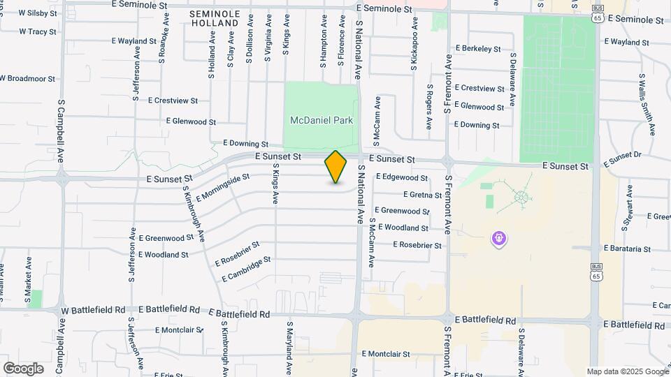 1133 E Edgewood St Map and Location Details