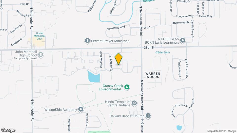 3661 Cedar Pine Pl Map and Location Details