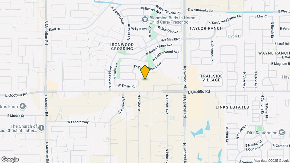 Amberlin Queen Creek 55+ Active Adult Map and Location Details