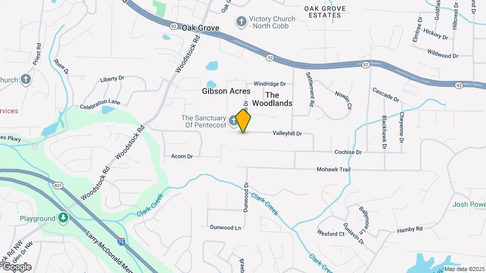 2719 Valleyhill Dr Map and Location Details