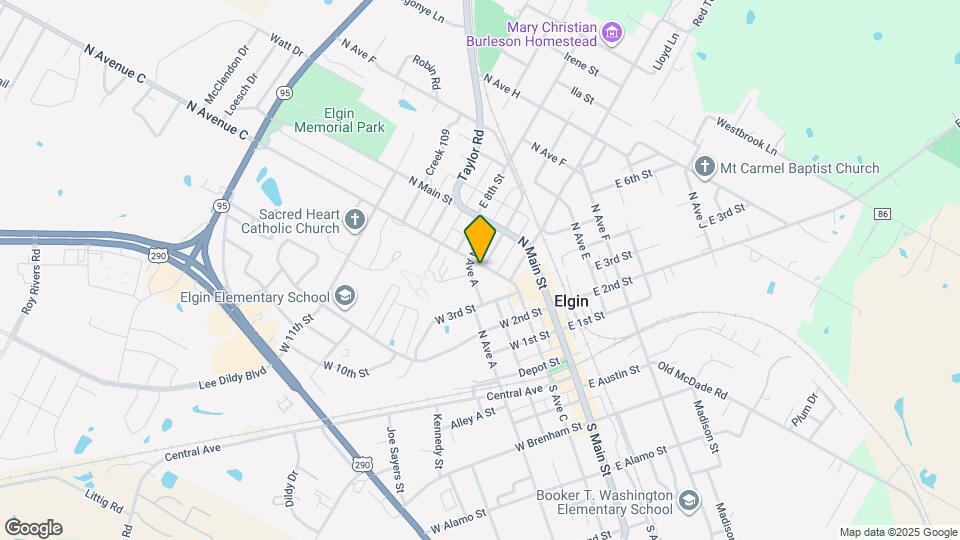 700 N Avenue C Map and Location Details