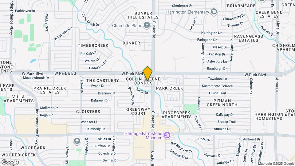 2200 W Park Blvd Map and Location Details