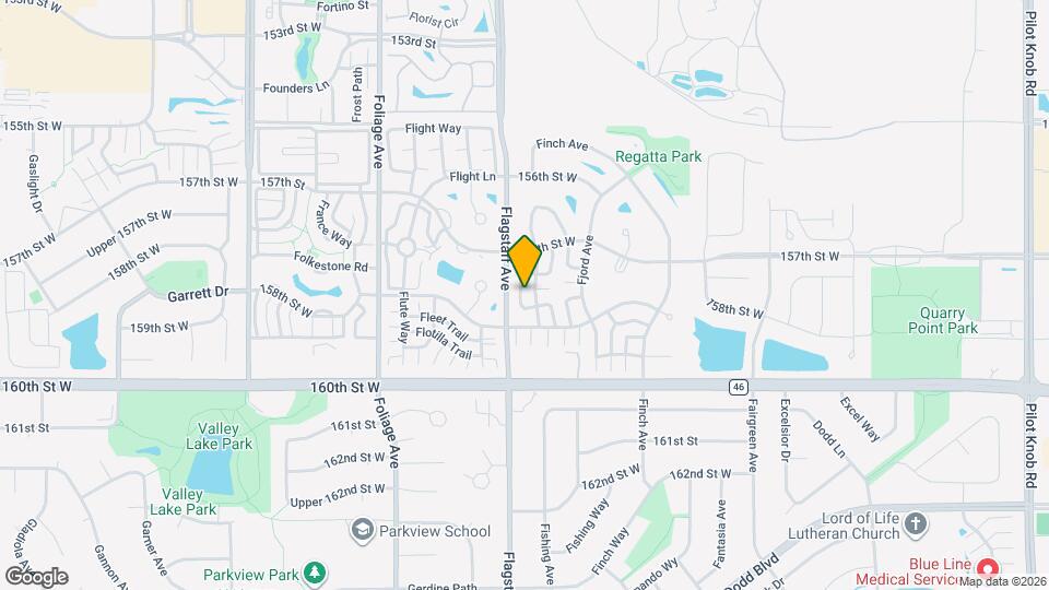15753 Flackwood Ave Map and Location Details