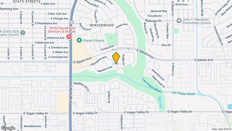 2539 Winterwood Blvd Map and Location Details